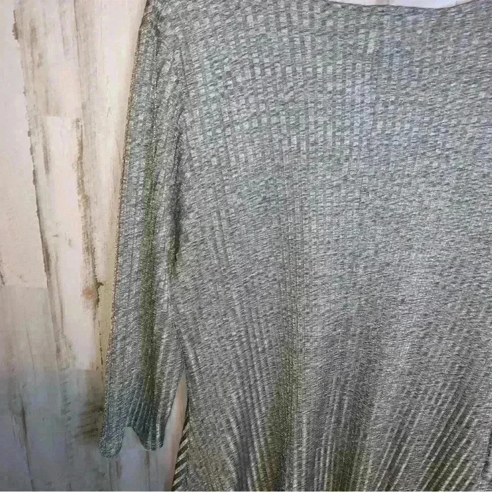 Wilde Women's Blouse 3/4 Sleeve V-neckline Blouse Size 3X - Picture 11 of 15